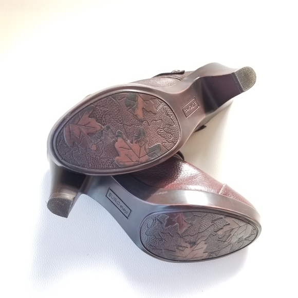 EUROstep brown leather maggie clogs size 8M - Picture 7 of 8